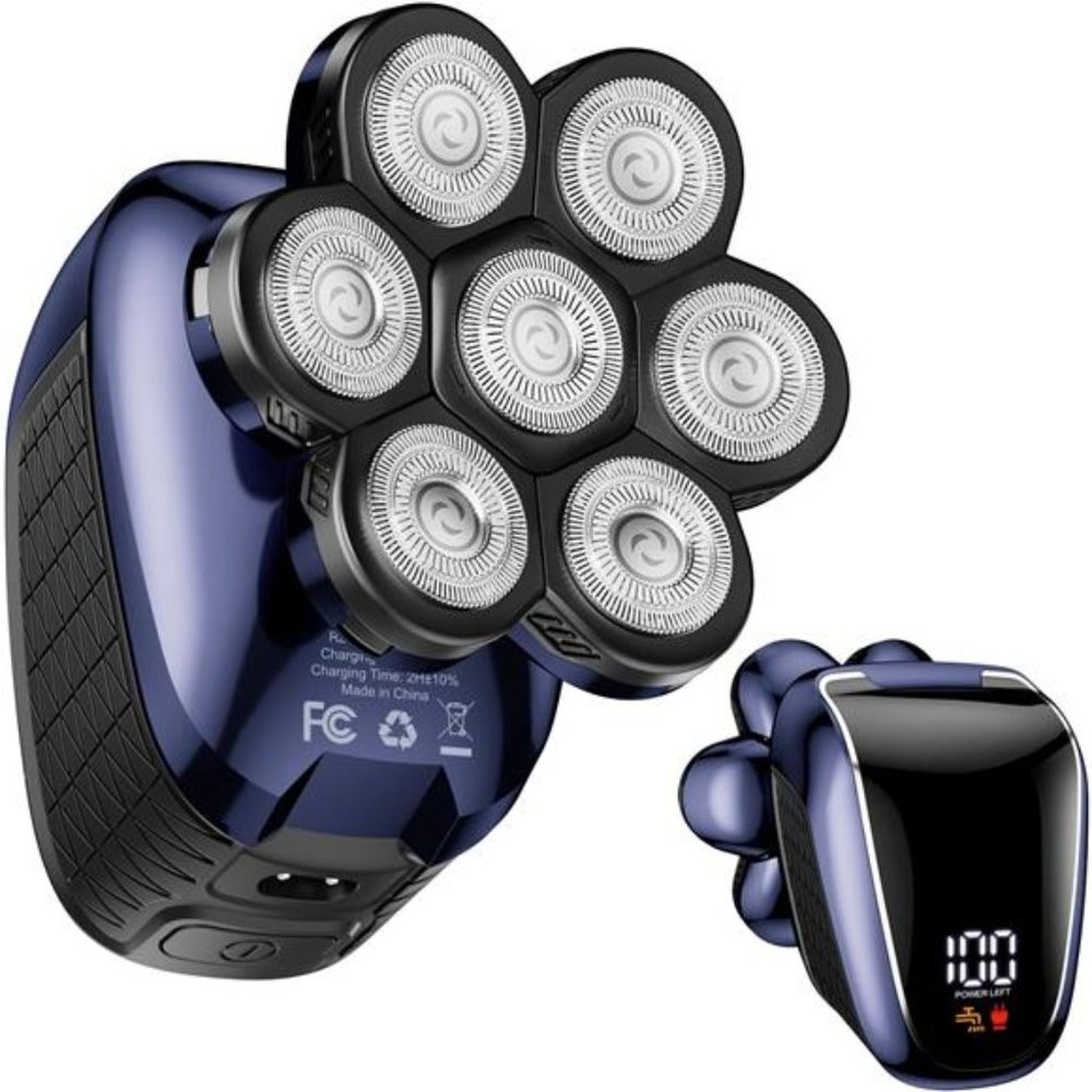 Head Shaver 7D, Wyklaus Upgrade Head Shavers for Bald Men, Head Electric Razor